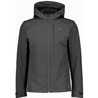 MERU Herren Softshell Jacke Toulouse Hoodie schwarz | L von Meru