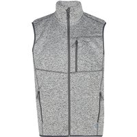 MERU Herren Weste Bergen Strickfleece hellgrau | XXL MERU Herren Weste Bergen Strickfleece hellgrau | XXL von Meru