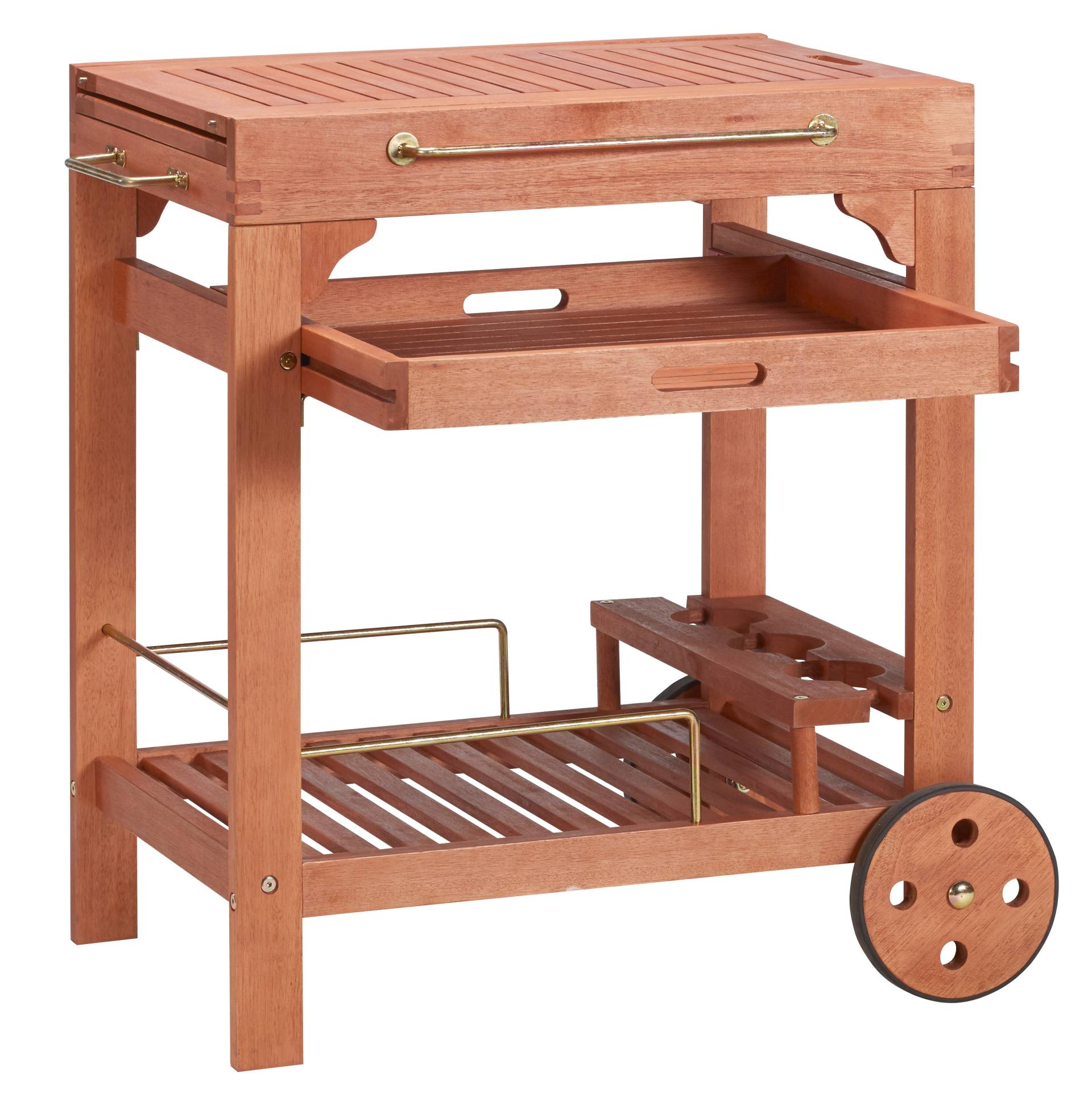 MERXX Servierwagen »Multifunktion«, Eukalyptusholz, 70-140x50 cm, ausziehbar MERXX Servierwagen »Multifunktion«, Eukalyptusholz, 70-140x50 cm, ausziehbar von Merxx
