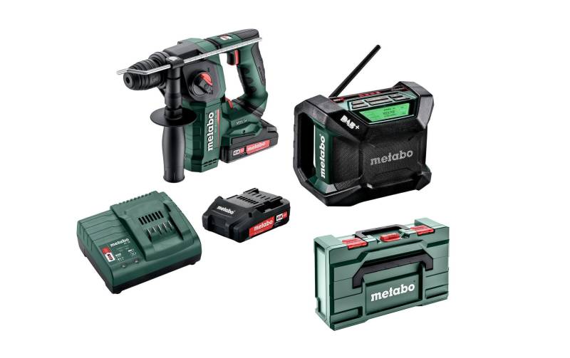 metabo Akku-Bohrhammer »Metabo Akku-Bohrhammer BH 18 LTX BL«, Mit zweitem Akku/Ladegerät/im Koffer von Metabo