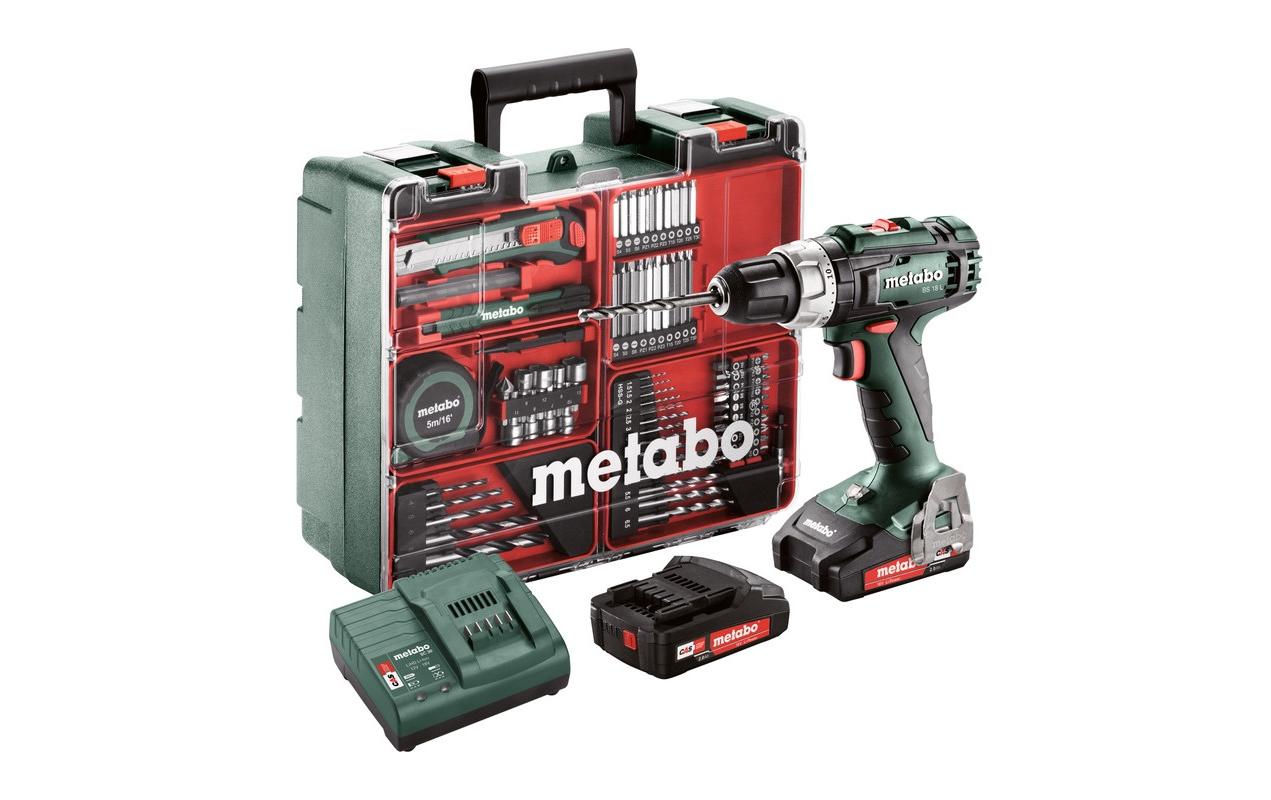 metabo Akku-Bohrschrauber »Metabo Akku-Bohrschrauber BS 18 L S«, Mit zweitem Akku/Ladegerät von Metabo