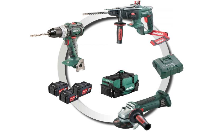 metabo Elektrowerkzeug-Set »Metabo Akku-Maschinen Set Combo Set« von Metabo