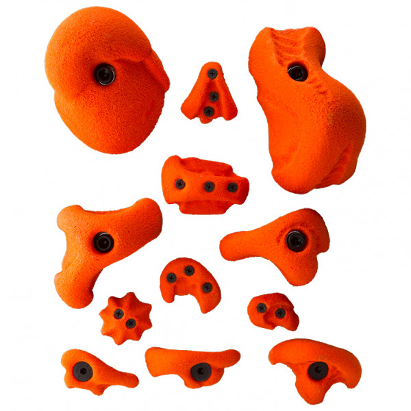 Metolius - Bouldering Set Naturals - Klettergriffe Gr 12 Holds rot von Metolius