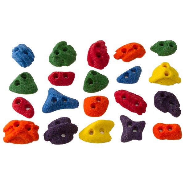 Metolius - Screw-On Footholds - Klettergriffe Gr 20 Holds rot