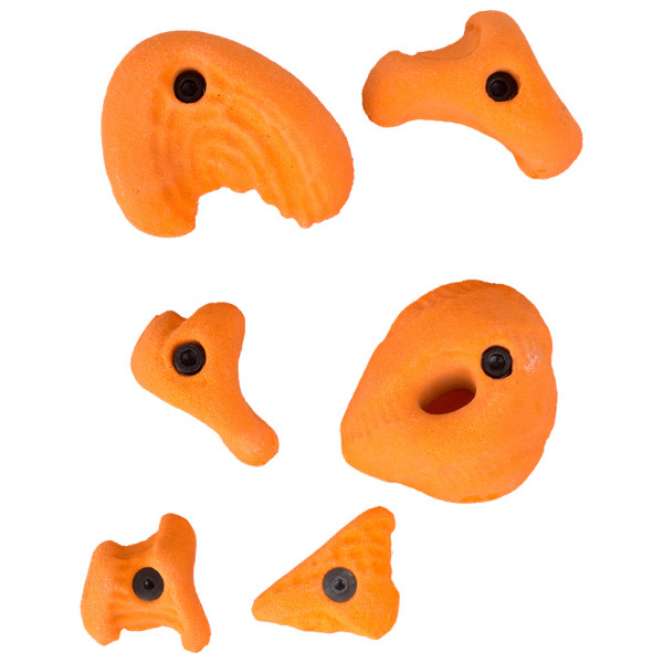 Metolius - Super 7 Set Naturals - Klettergriffe Gr 7 Holds orange von Metolius