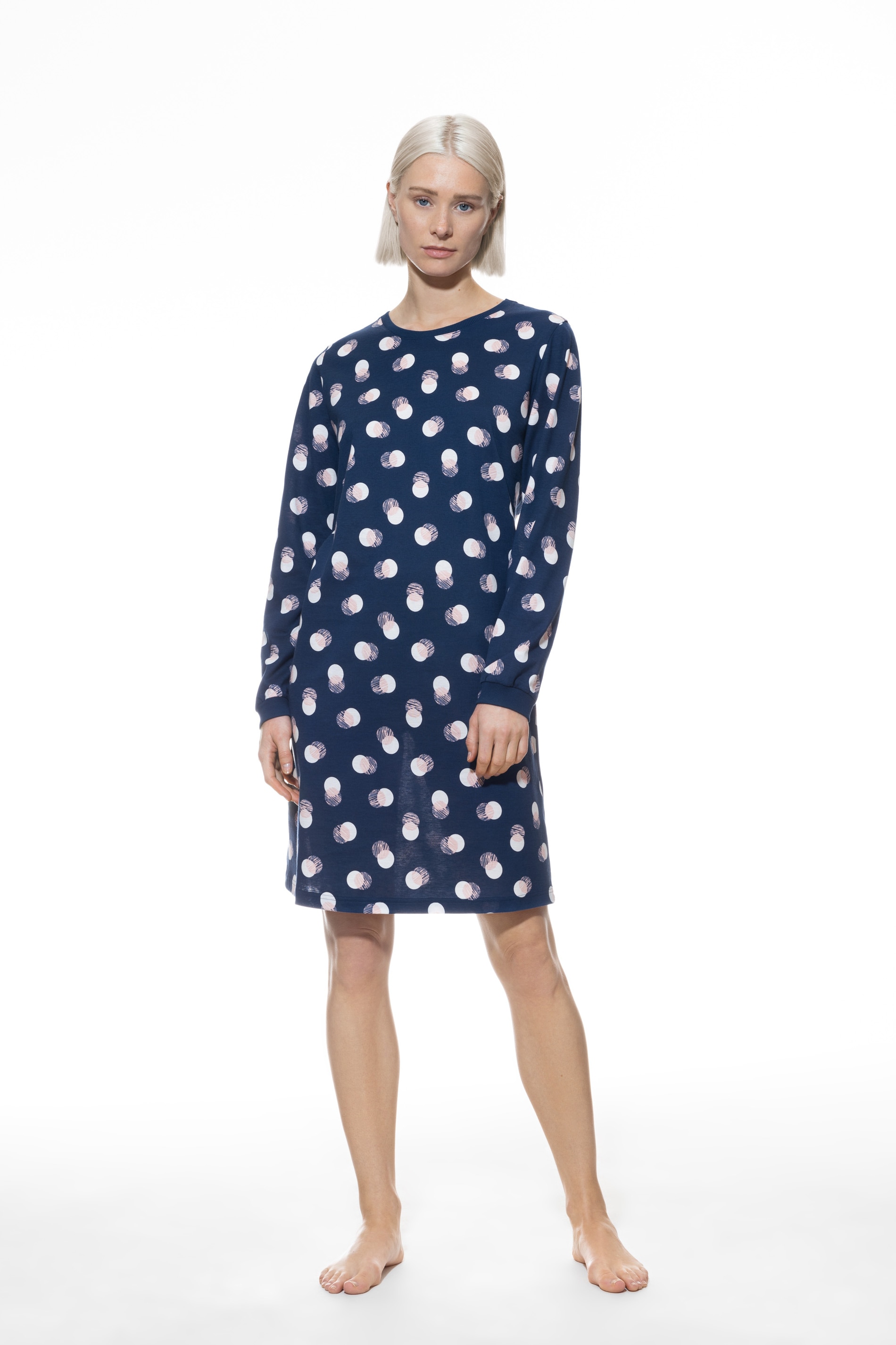 Mey Nachthemd »SCRIBBLED DOTS«, mit Allover-Punkte-Print Mey Nachthemd »SCRIBBLED DOTS«, mit Allover-Punkte-Print von Mey