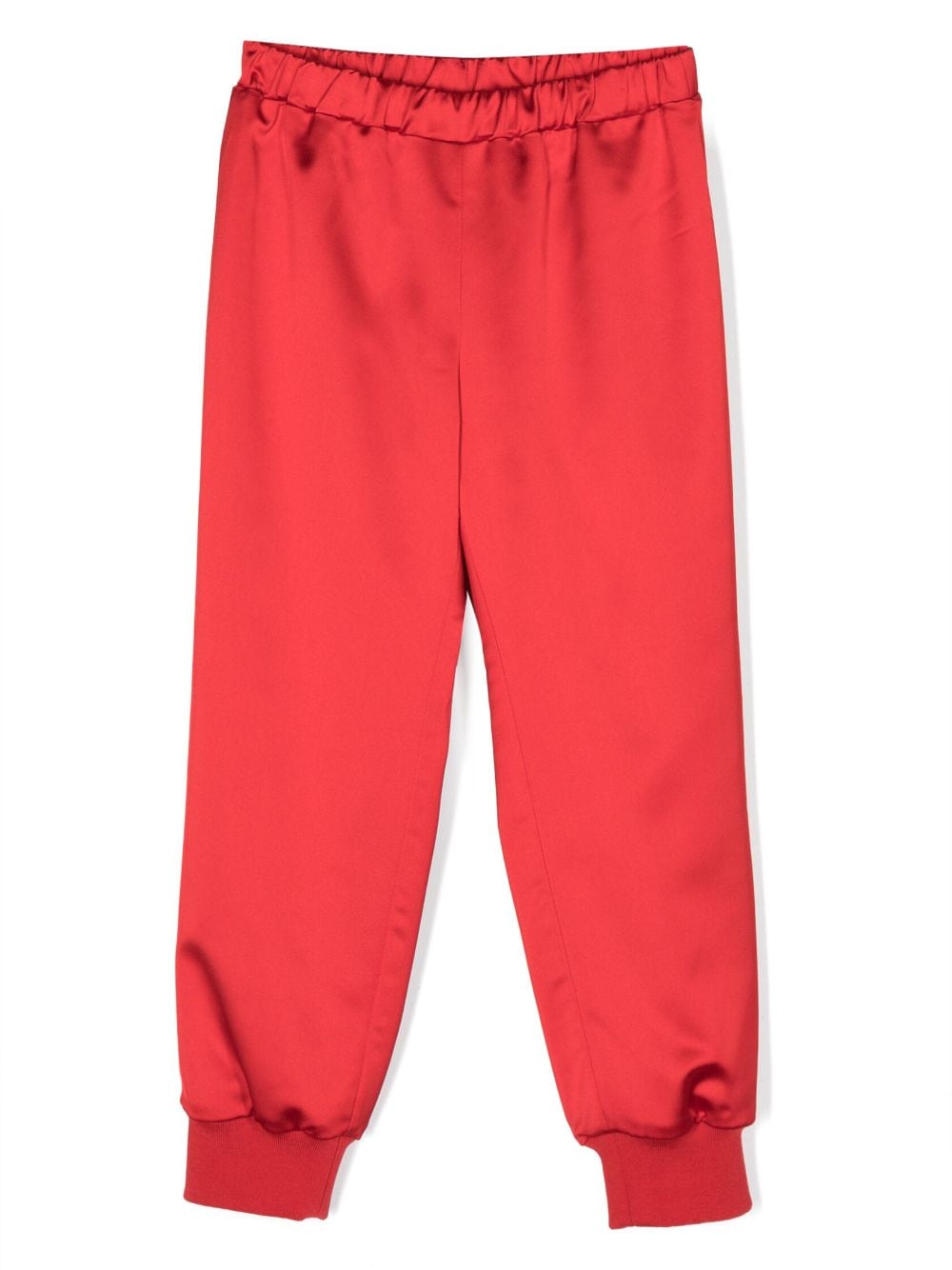 Mi Mi Sol elasticated-waist track trousers - Red von Mi Mi Sol