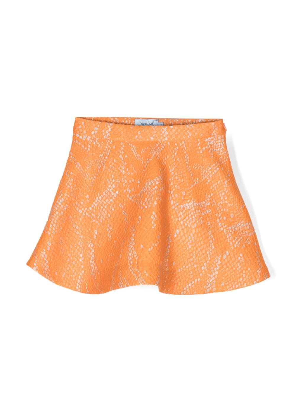 Mi Mi Sol jacquard A-line skirt - Orange von Mi Mi Sol