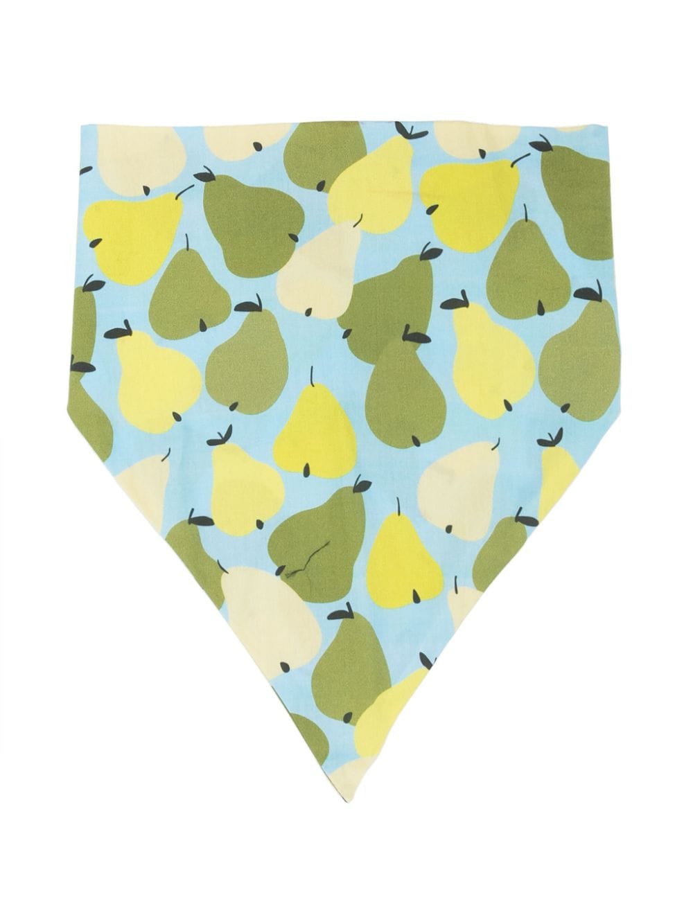 Mi Mi Sol pear-print cotton bandana - Blue von Mi Mi Sol