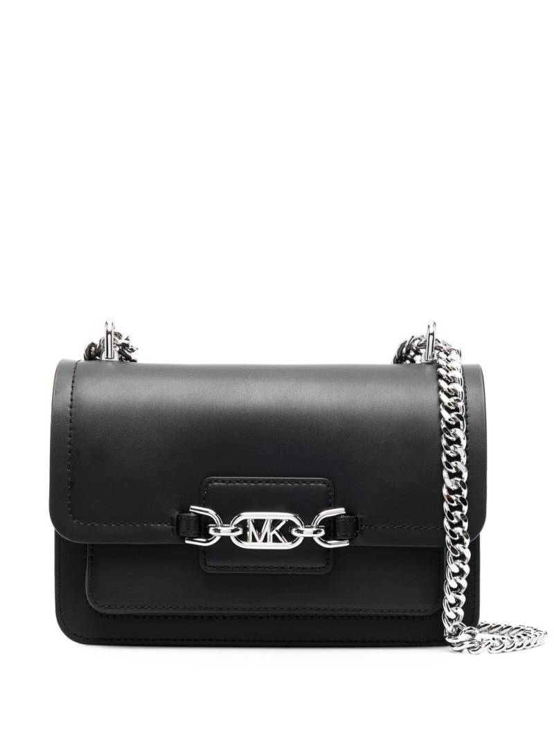 Michael Michael Kors Heather logo-plaque crossbody bag - Black von Michael Michael Kors