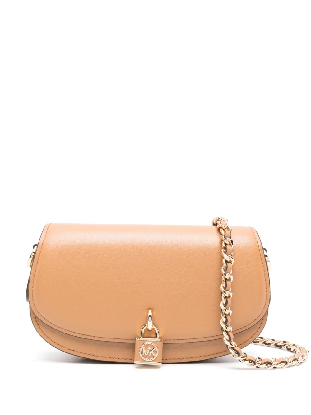 Michael Kors small Mila leather shoulder bag - Neutrals von Michael Kors