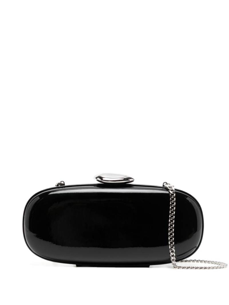 Michael Kors Collection small Tina patent clutch bag - Black von Michael Kors Collection