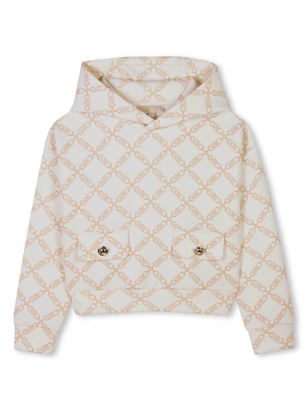 Michael Kors Kids MK Empire hoodie - Neutrals von Michael Kors Kids