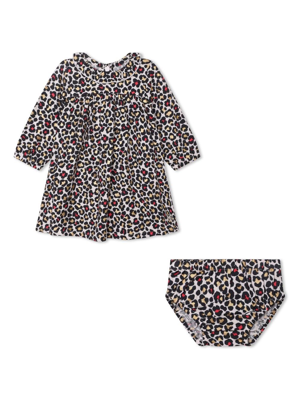 Michael Kors Kids cheetah-print dress set - Multicolour von Michael Kors Kids