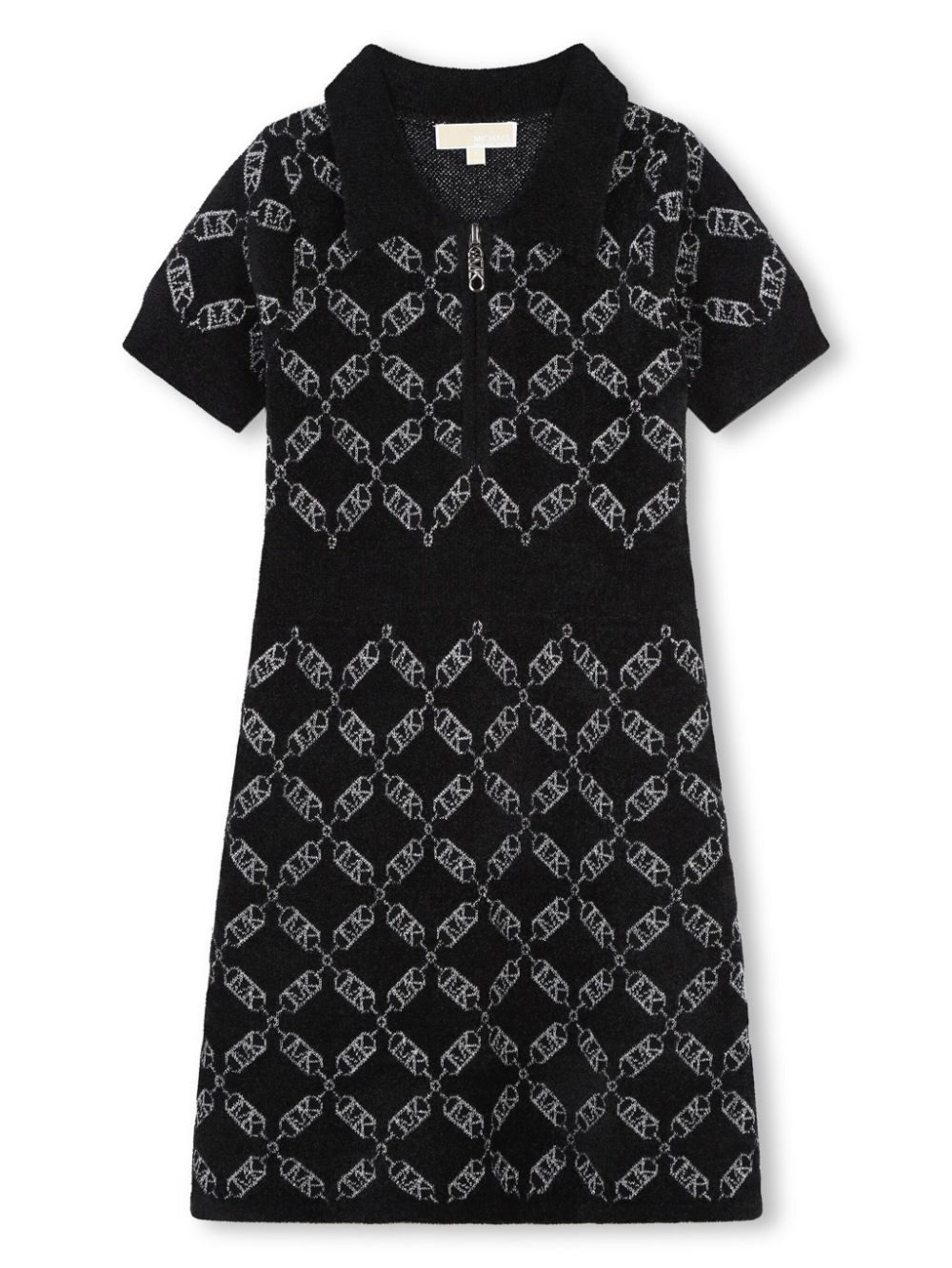 Michael Kors Kids logo-intarsia dress - Black von Michael Kors Kids