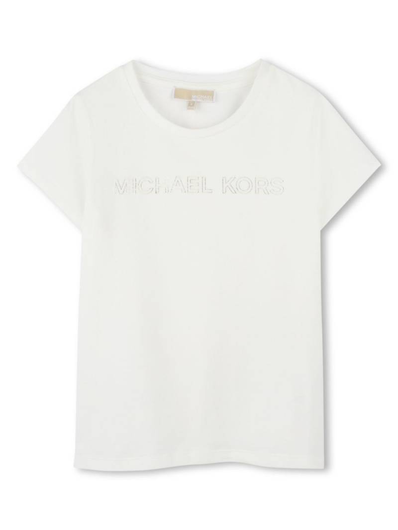 Michael Kors Kids logo-print T-shirt - White von Michael Kors Kids