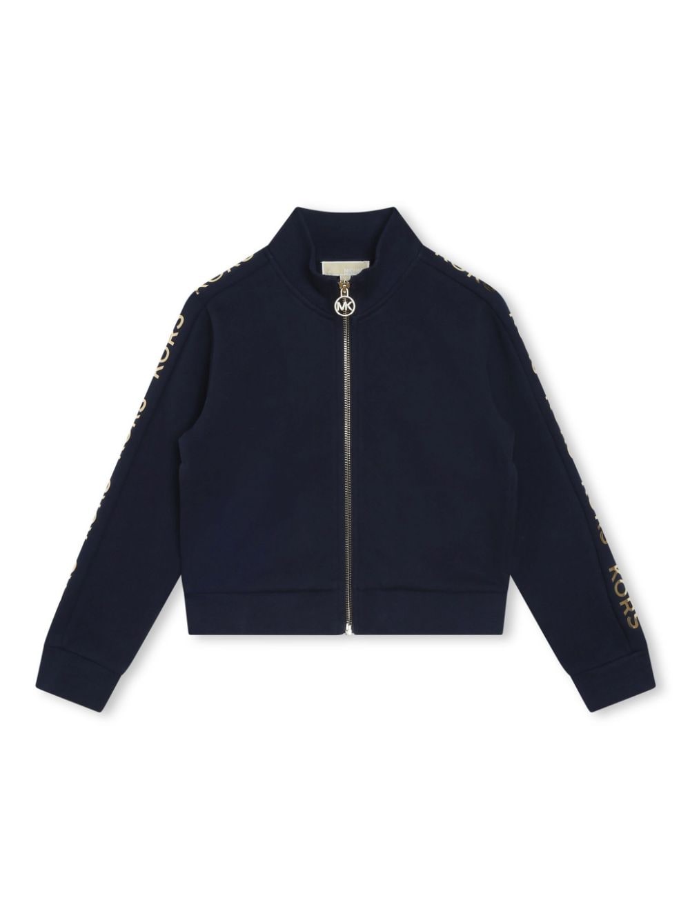 Michael Kors Kids logo-print bomber jacket - Blue von Michael Kors Kids