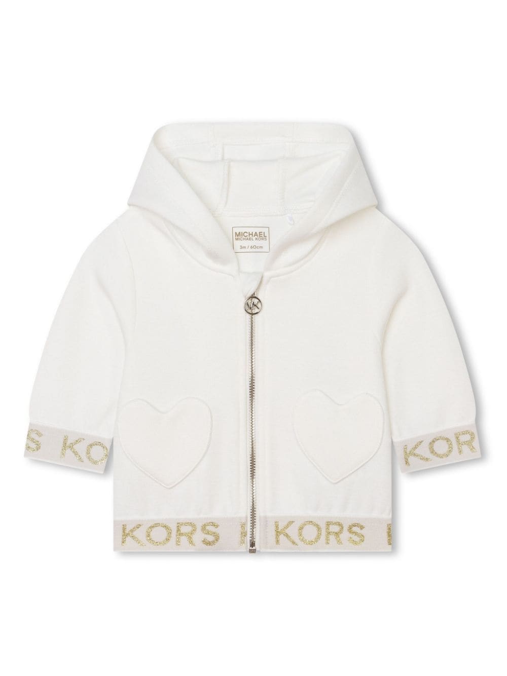 Michael Kors Kids logo-print zip-up tracksuit - White von Michael Kors Kids