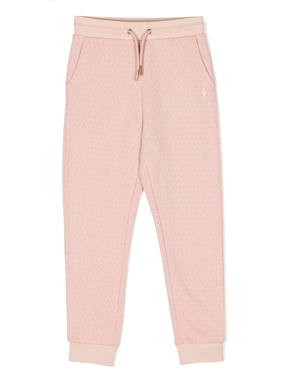 Michael Kors Kids monogram-pattern cotton jogging bottoms - Pink von Michael Kors Kids