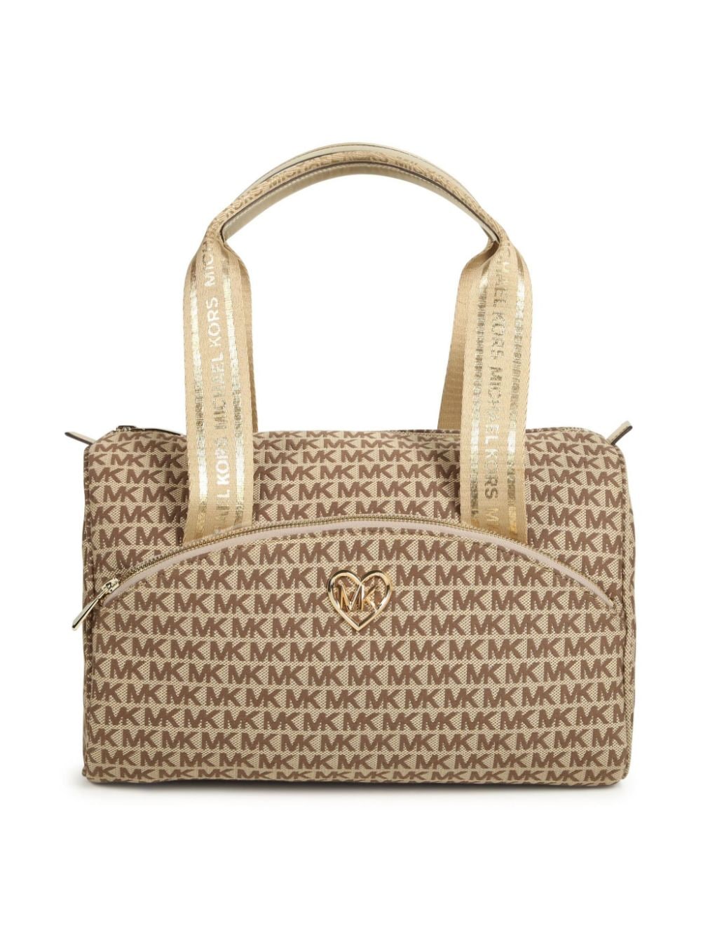 Michael Kors Kids monogram-pattern tote bag - Neutrals von Michael Kors Kids