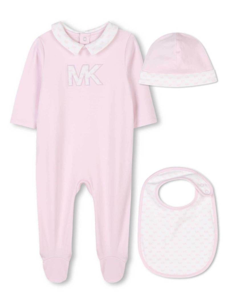 Michael Kors Kids organic cotton pajamas set - Pink von Michael Kors Kids