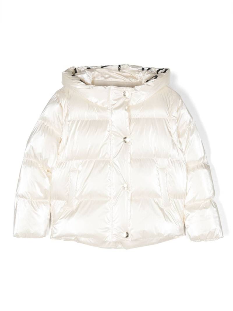 Michael Kors Kids padded hooded jacket - Neutrals von Michael Kors Kids