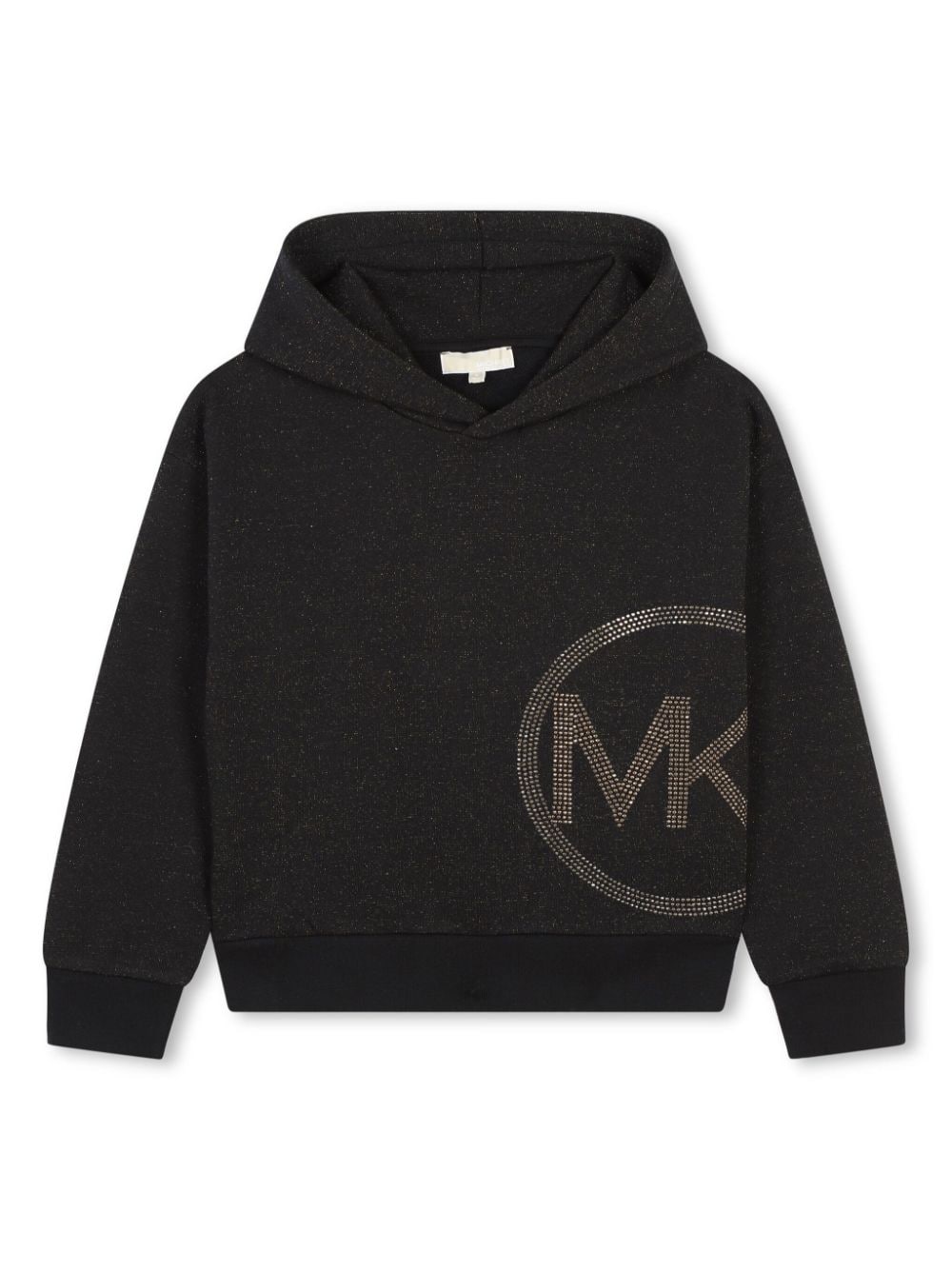 Michael Kors Kids studded-logo hoodie - Black von Michael Kors Kids