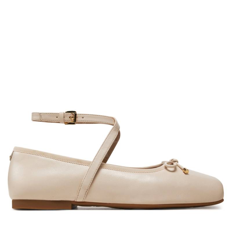 Ballerinas Michael Kors Collette Leather Ballet Flat 40T4CTFP1L Beige von Michael Kors