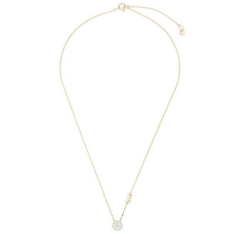 Halskette Michael Kors Pave Halo Necklace MKC1208AN710 Goldfarben von Michael Kors