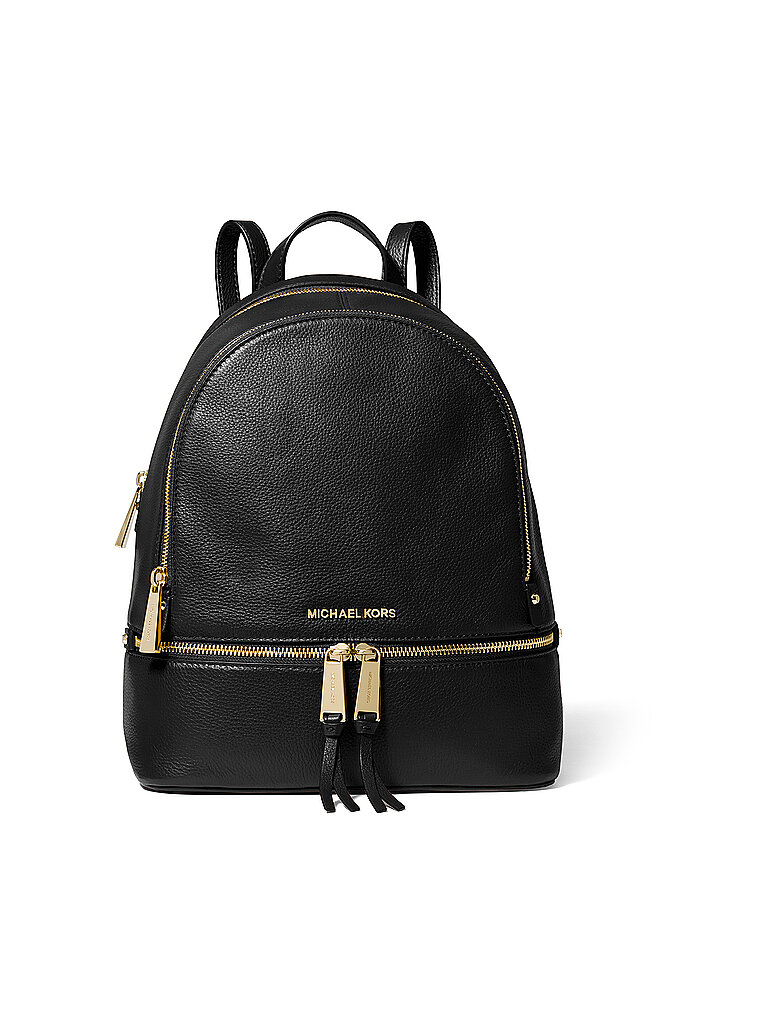 MICHAEL KORS Leder Rucksack RHEA Medium schwarz MICHAEL KORS Leder Rucksack RHEA Medium schwarz von Michael Kors