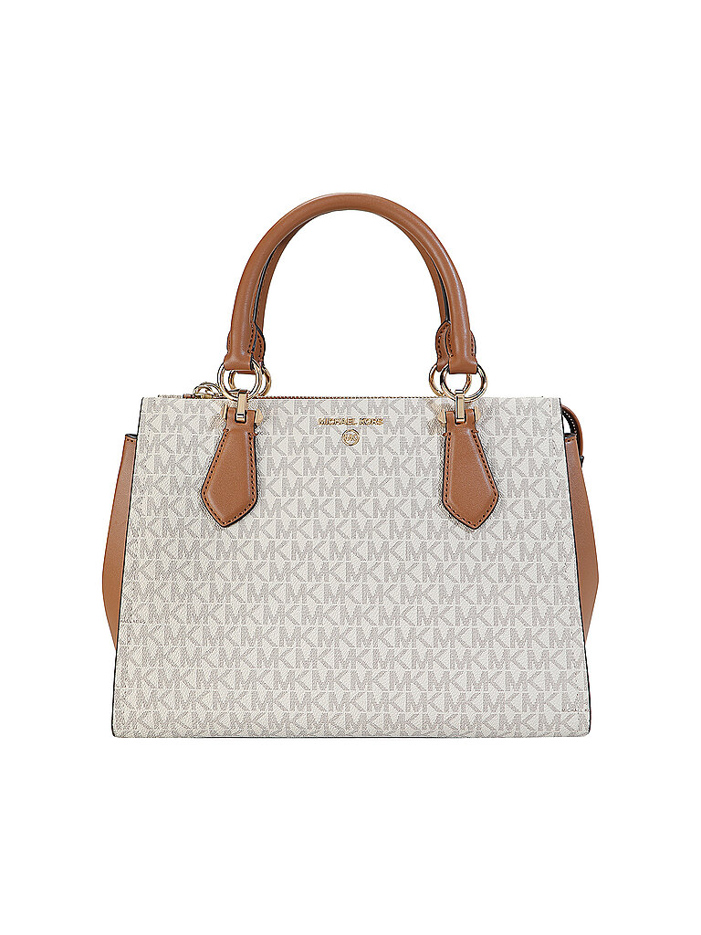 MICHAEL KORS Ledertasche - Henkeltasche MARILYN Medium creme von Michael Kors