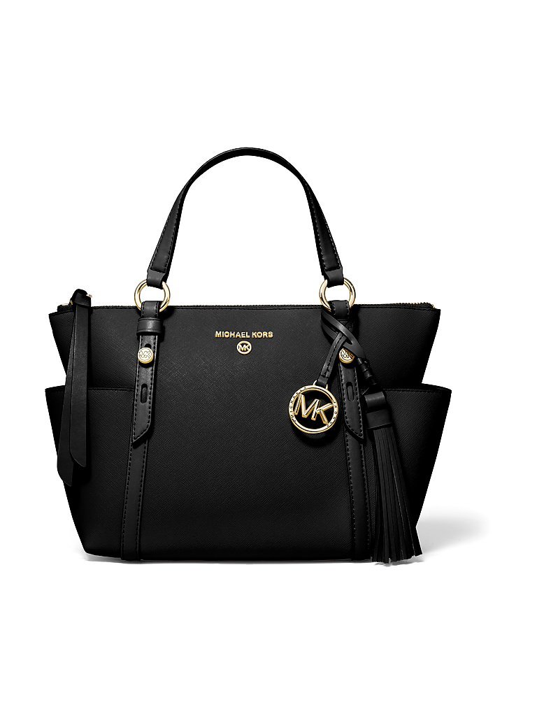 MICHAEL KORS Ledertasche - Henkeltasche Nomad schwarz MICHAEL KORS Ledertasche - Henkeltasche Nomad schwarz von Michael Kors