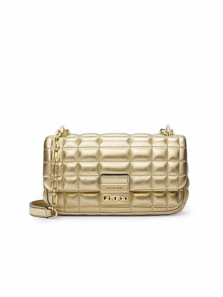 MICHAEL KORS Ledertasche - Mini Bag TRIBECA Small gold von Michael Kors