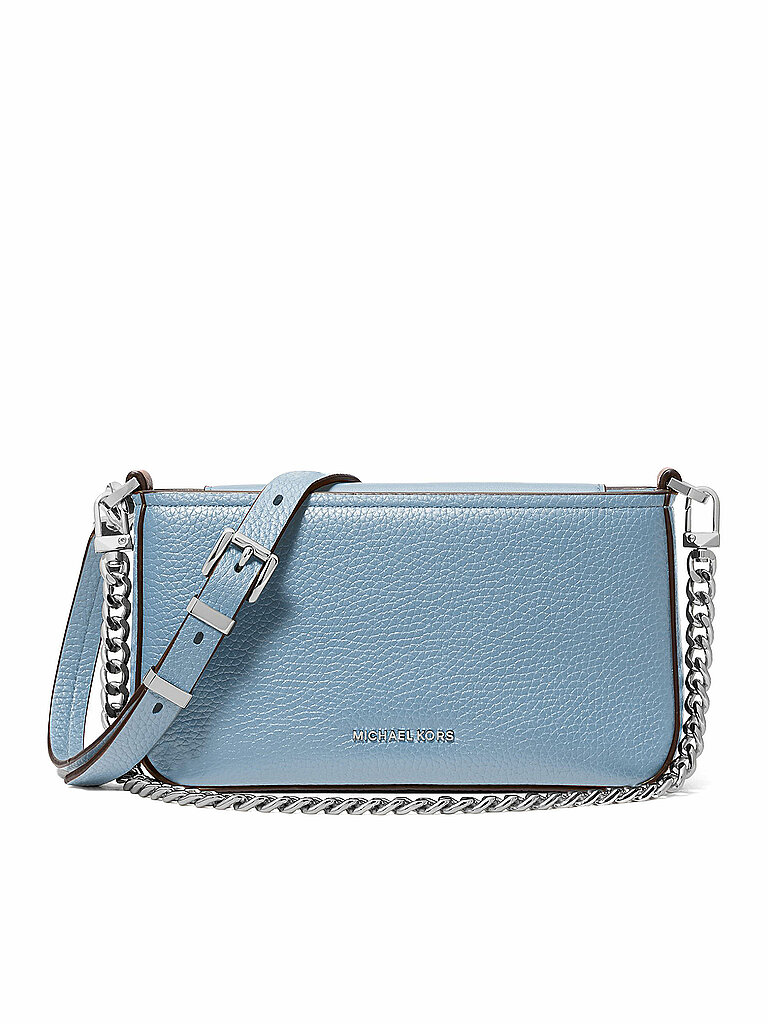 MICHAEL KORS Ledertasche - Umhängetasche BRAYANT Small hellblau von Michael Kors