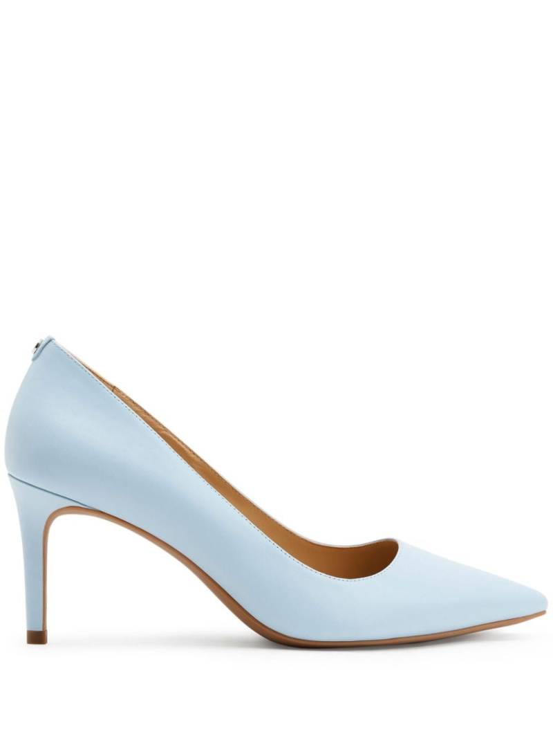 Michael Kors Alina Flex 76mm leather pumps - Blue von Michael Kors