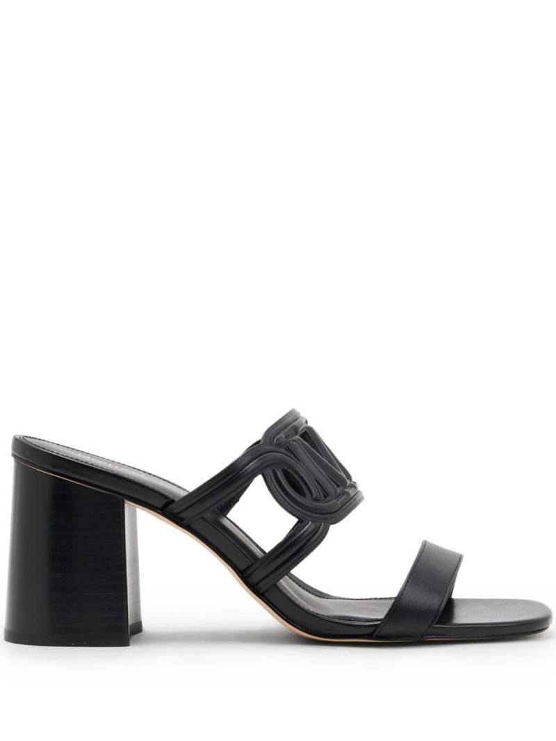 Michael Kors Alma 90mm leather sandals - Black von Michael Kors