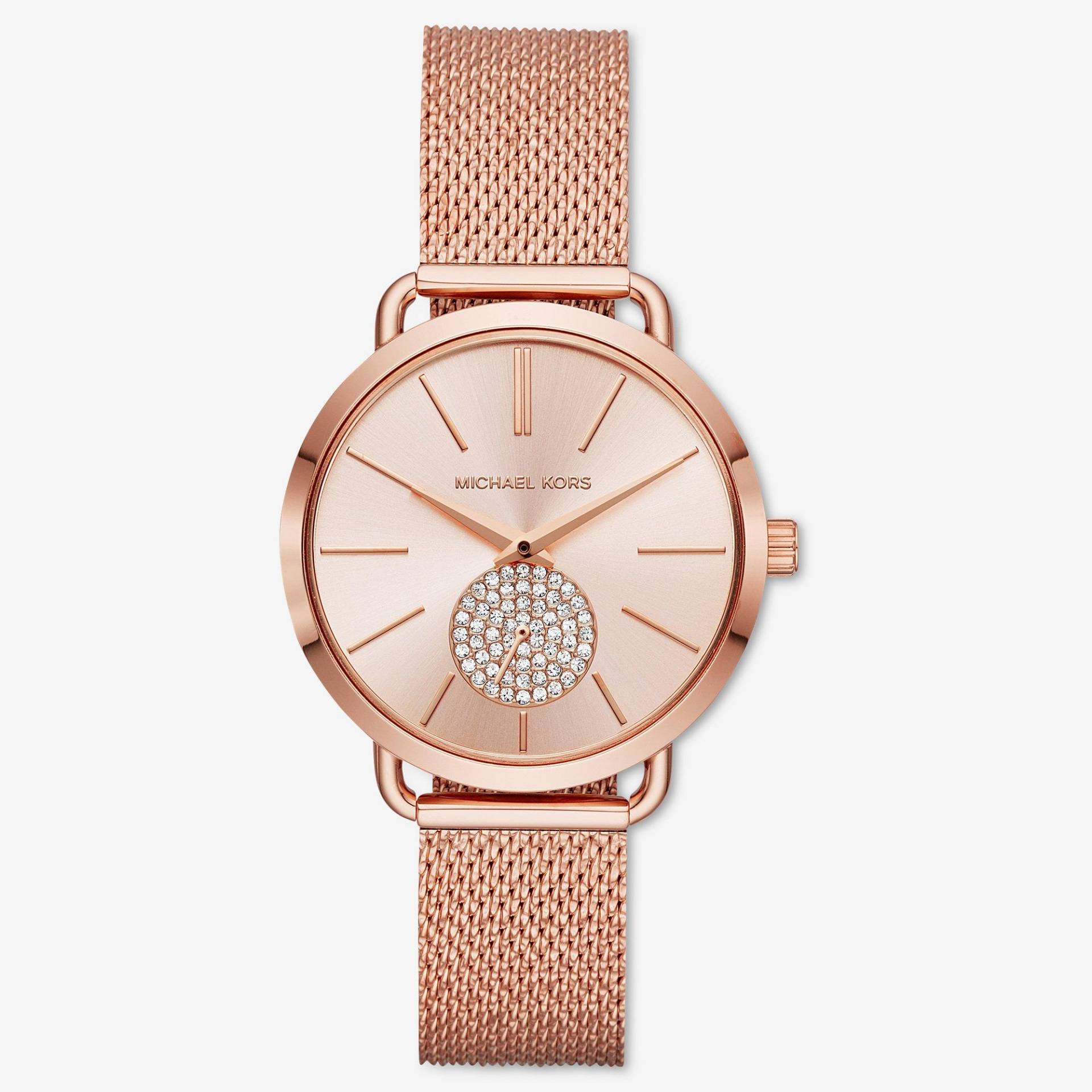 Analoguhr Damen Roségold 36mm von MICHAEL KORS