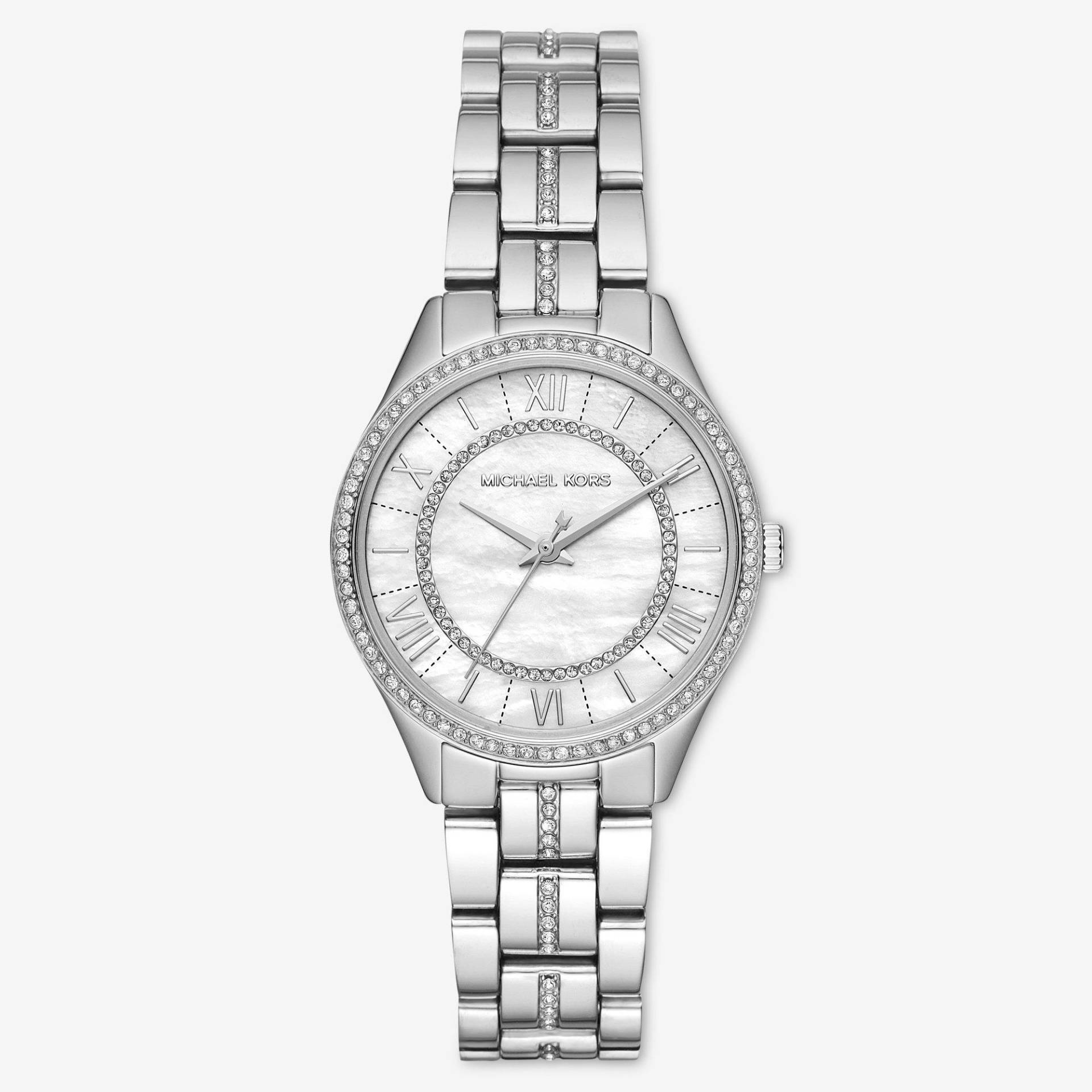 Analoguhr Damen Silberfarben 39mm von MICHAEL KORS