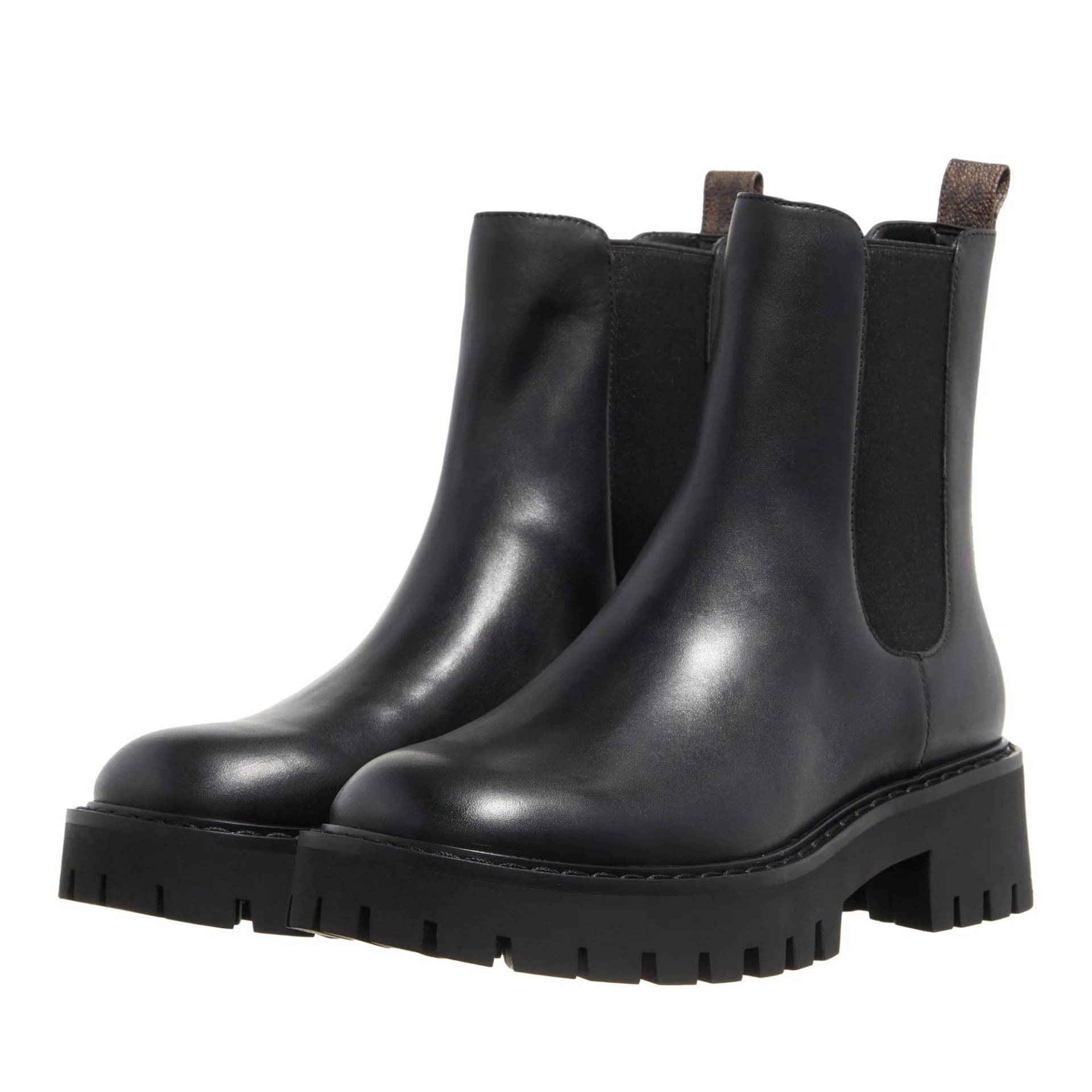 Michael Kors Boots & Stiefeletten - Asher Flat Bootie - Gr. 36 (EU) - in Schwarz - für Damen von Michael Kors