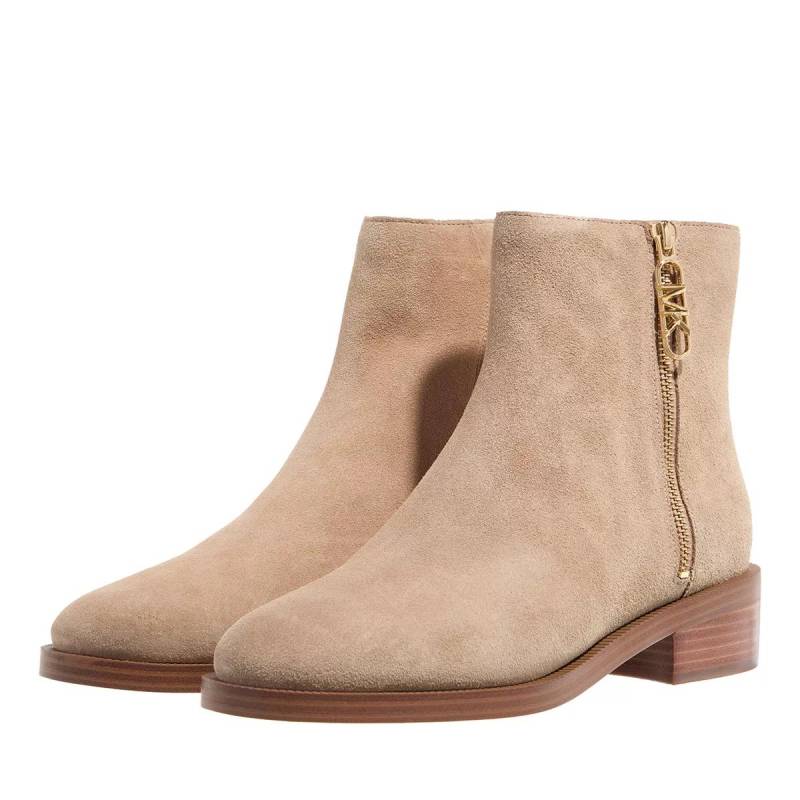 Michael Kors Stiefel & Boots - Regan Flat Bootie - Gr. 37 (EU) - in Beige - für Damen von Michael Kors