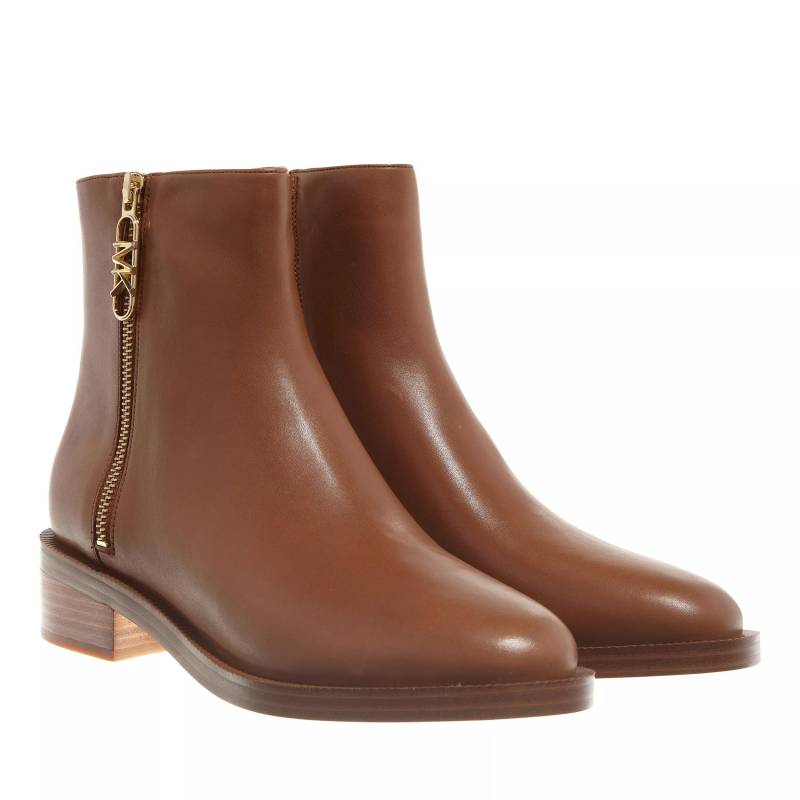 Michael Kors Stiefel & Boots - Regan Flat Bootie - Gr. 37 (EU) - in Braun - für Damen von Michael Kors