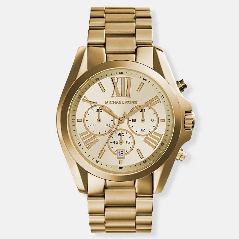 Chronograph Uhr Damen Goldfarben mm#48/42mm von MICHAEL KORS