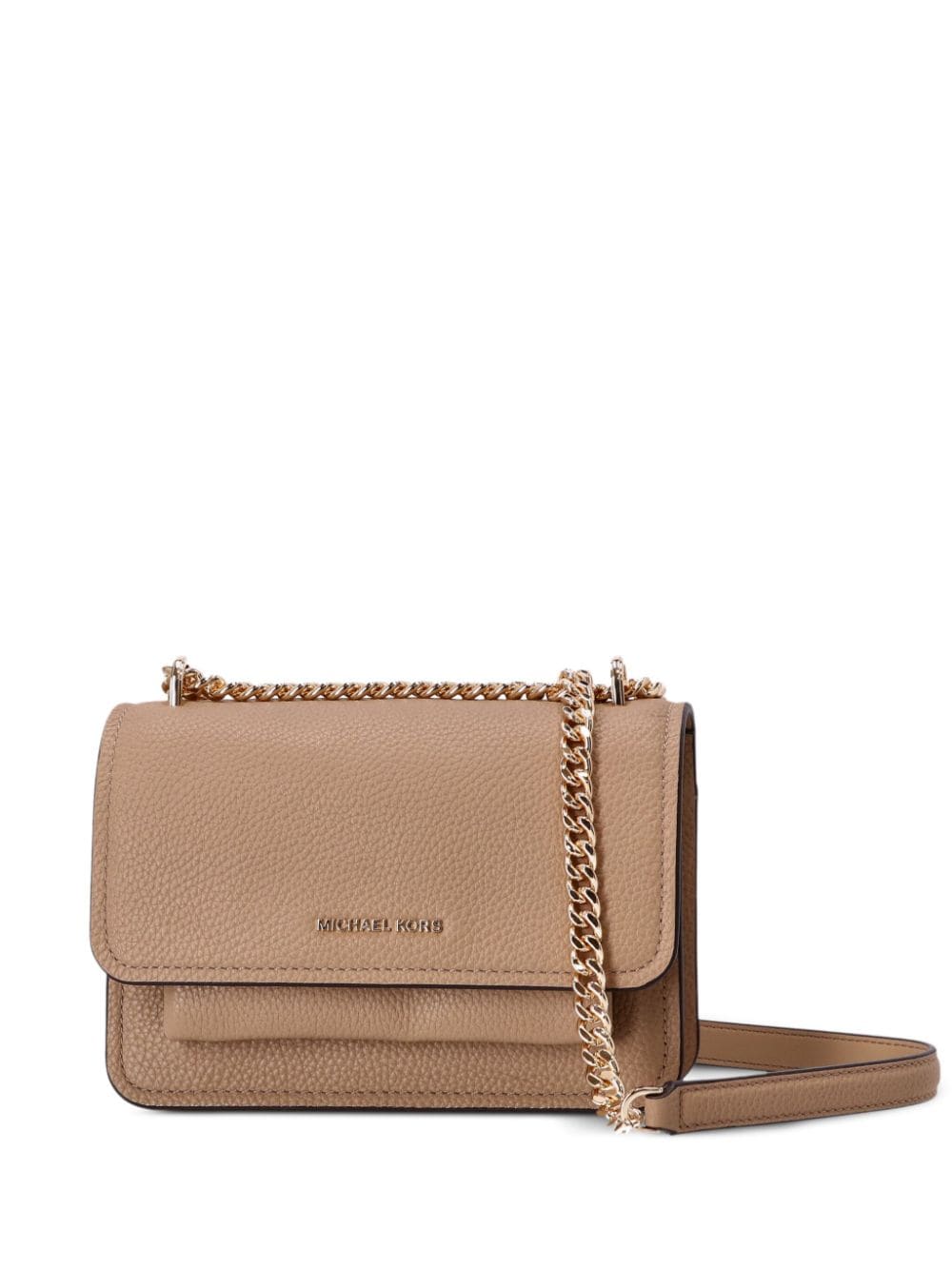 Michael Kors Claire chain-link cross bag - Neutrals von Michael Kors