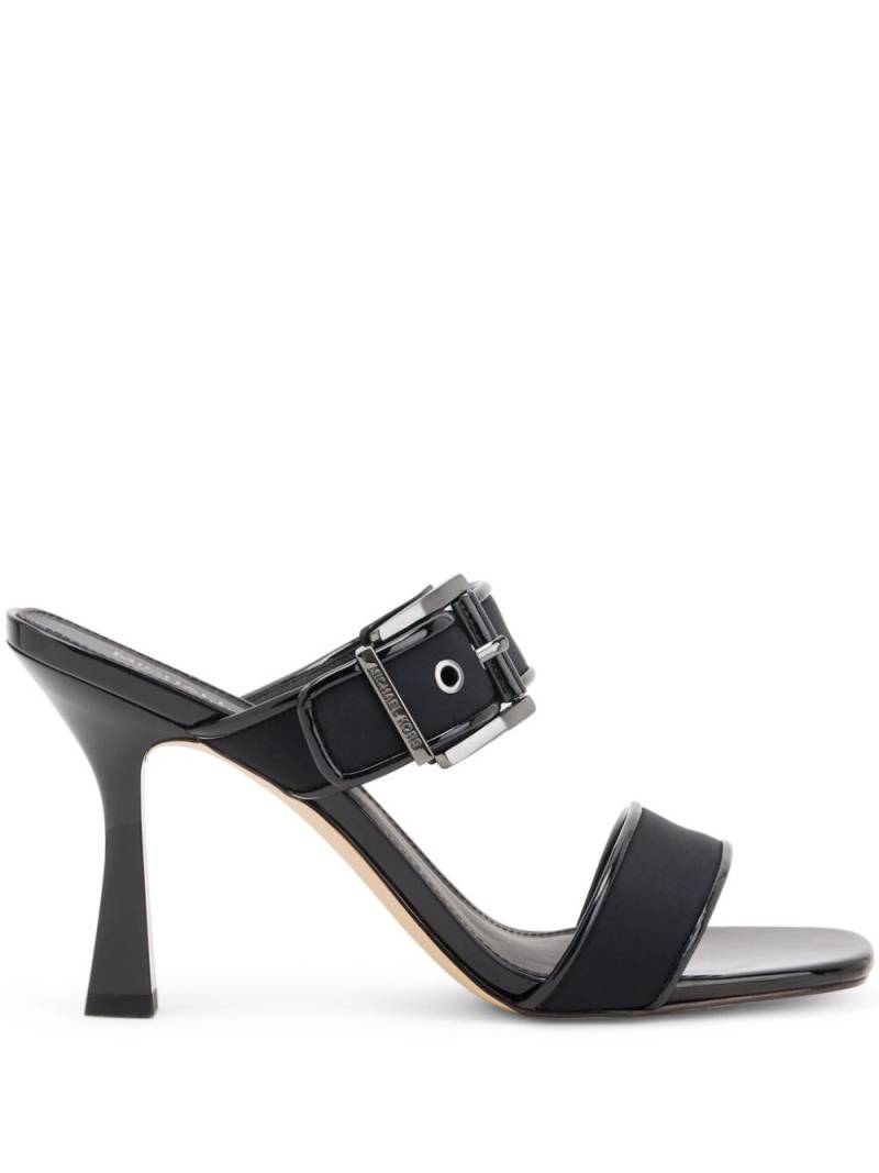 Michael Kors Colby buckle leather sandals - Black von Michael Kors