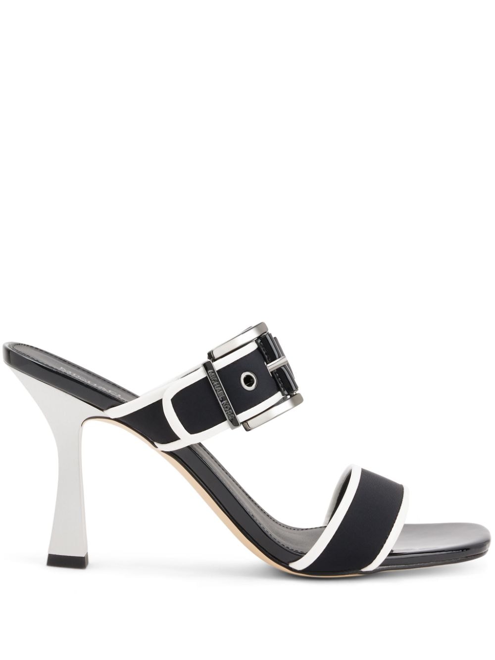 Michael Kors Colby buckle leather sandals - Black von Michael Kors