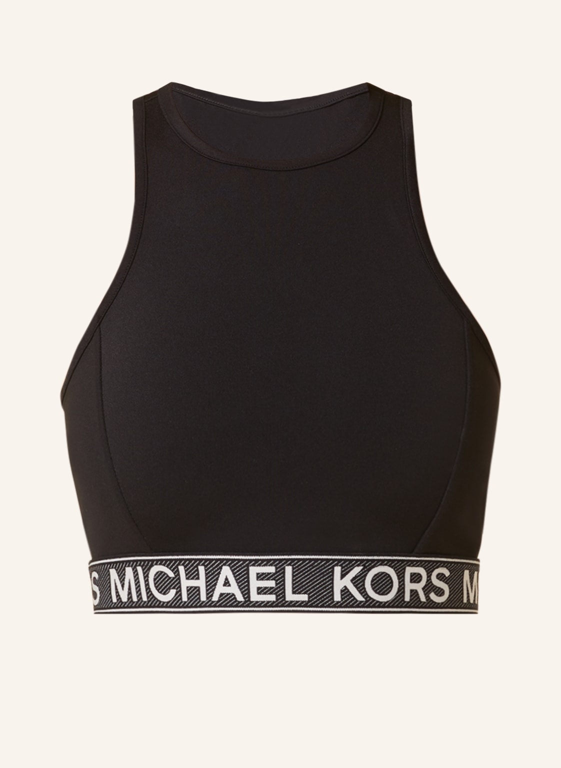 Michael Kors Cropped-Top schwarz von Michael Kors