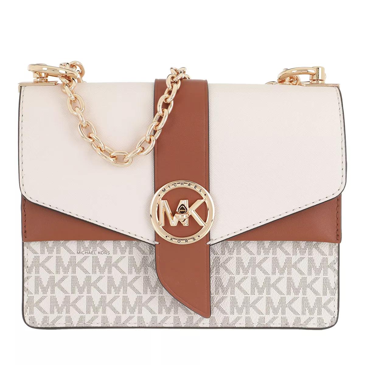 Michael Kors Umhängetasche - Greenwich Crossbody Bag - Gr. unisize - in Creme - für Damen von Michael Kors