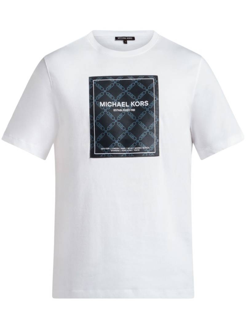 Michael Kors Empire Flagship T-shirt - White von Michael Kors