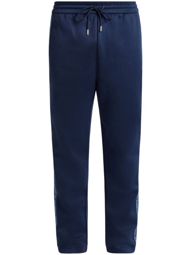 Michael Kors Empire logo-trim track pants - Blue von Michael Kors