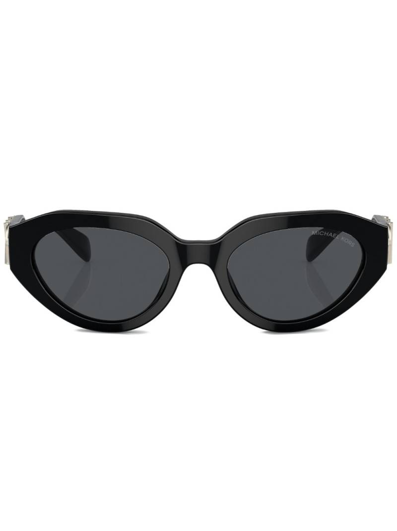 Michael Kors Empire oval-frame sunglasses - Black von Michael Kors